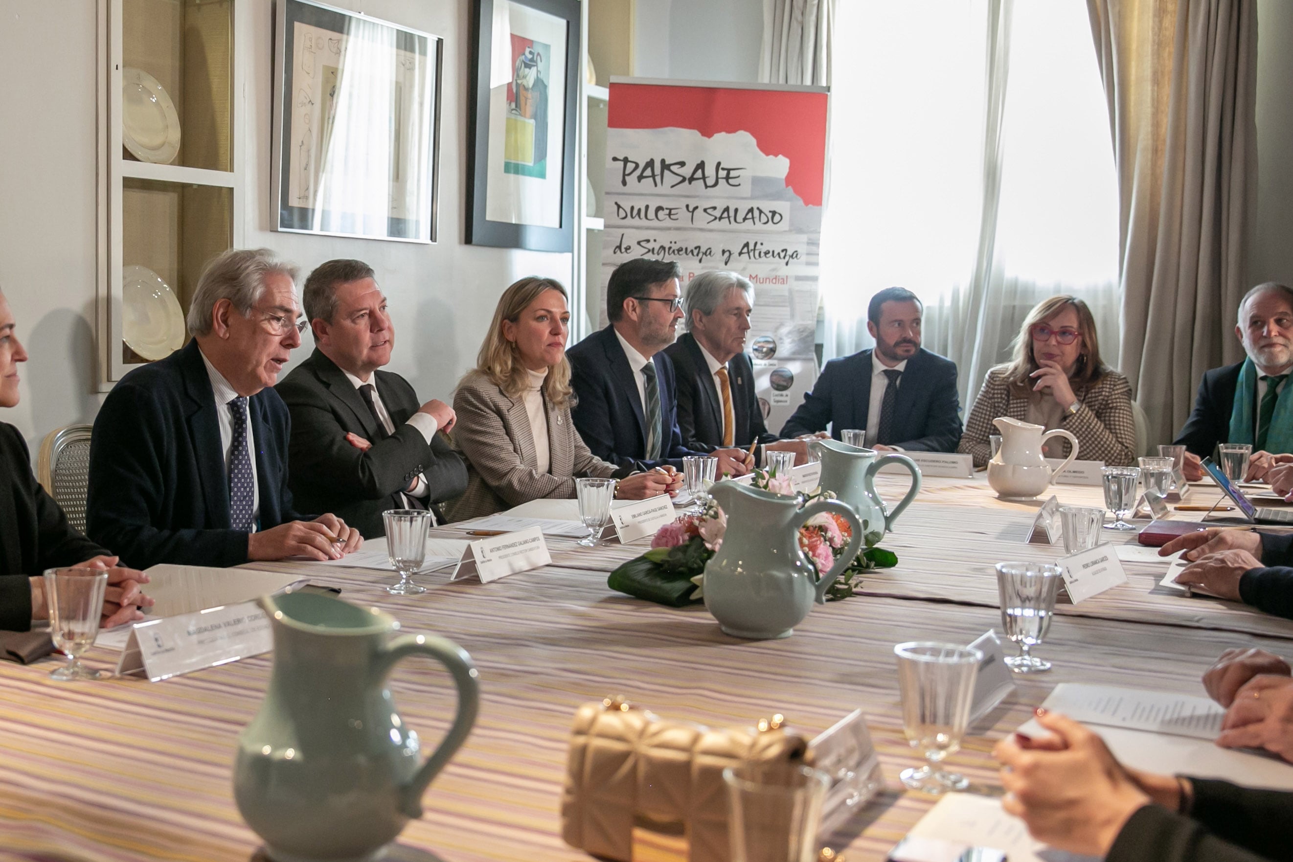 Reunión Consejo Rector Candidatura Patrimonio Mundial Sigüenza-Atienza