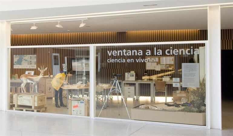 Espacio "Ventana a la ciencia" del Parque de las Ciencias de Granada