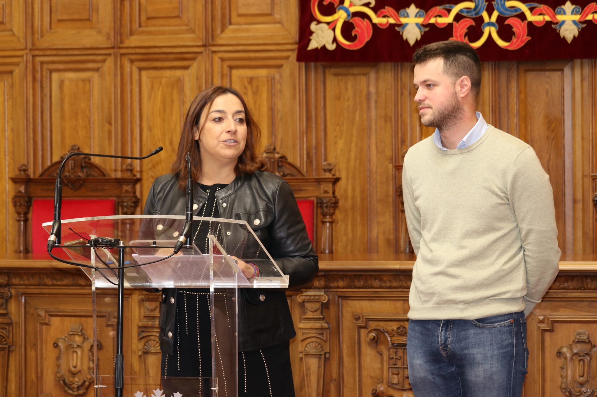 Miriam Andrés y Álvaro Bilbao