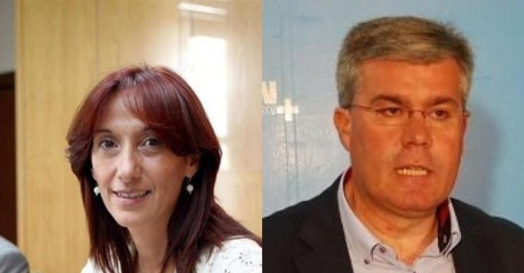 Carmen Peñalver y José Enrique Fernández de Moya.