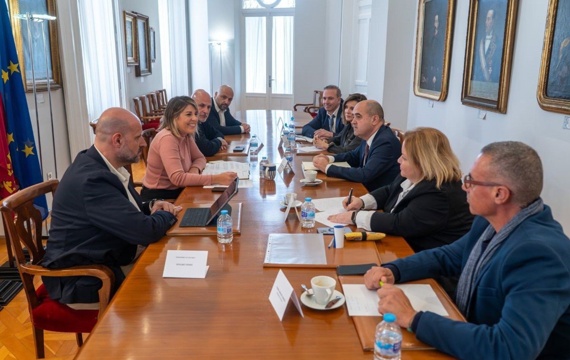 Reunión sobre Plan General de Ordenación Urbana de Cartagena