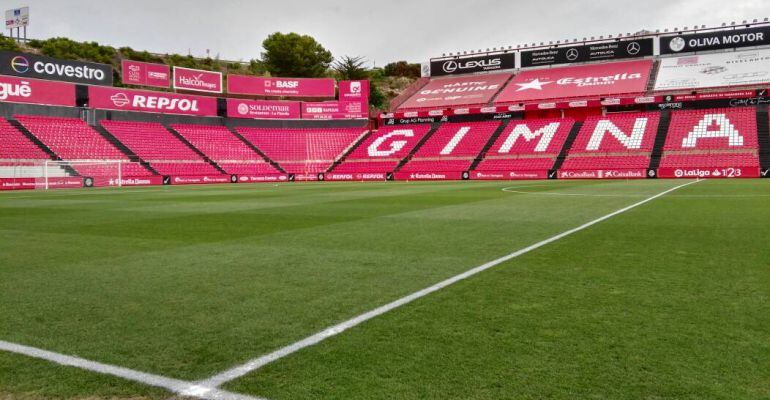 Imagen del Nou Estadi de Tarragona, estadio en el que se iba a disputar el partido