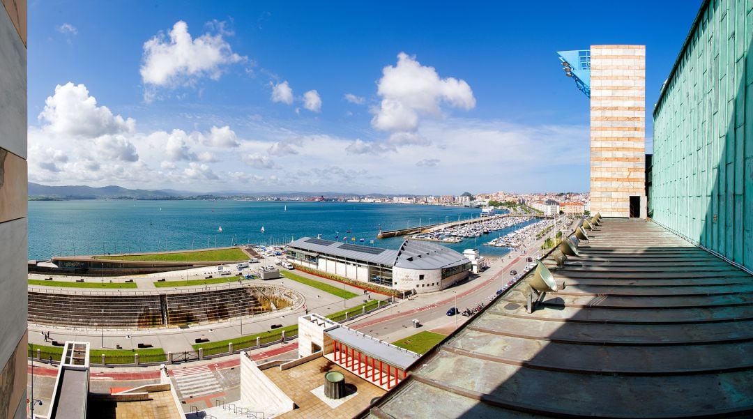 Lugar en el que se va a ubicar la terraza-mirador del Palacio de Festivales.