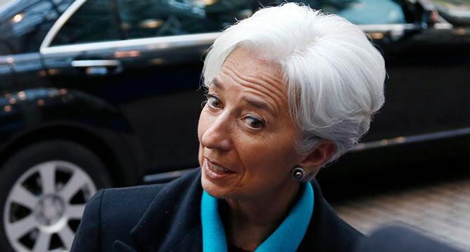 La directora gerente del Fondo Monetario Internacional (FMI), Christine Lagarde