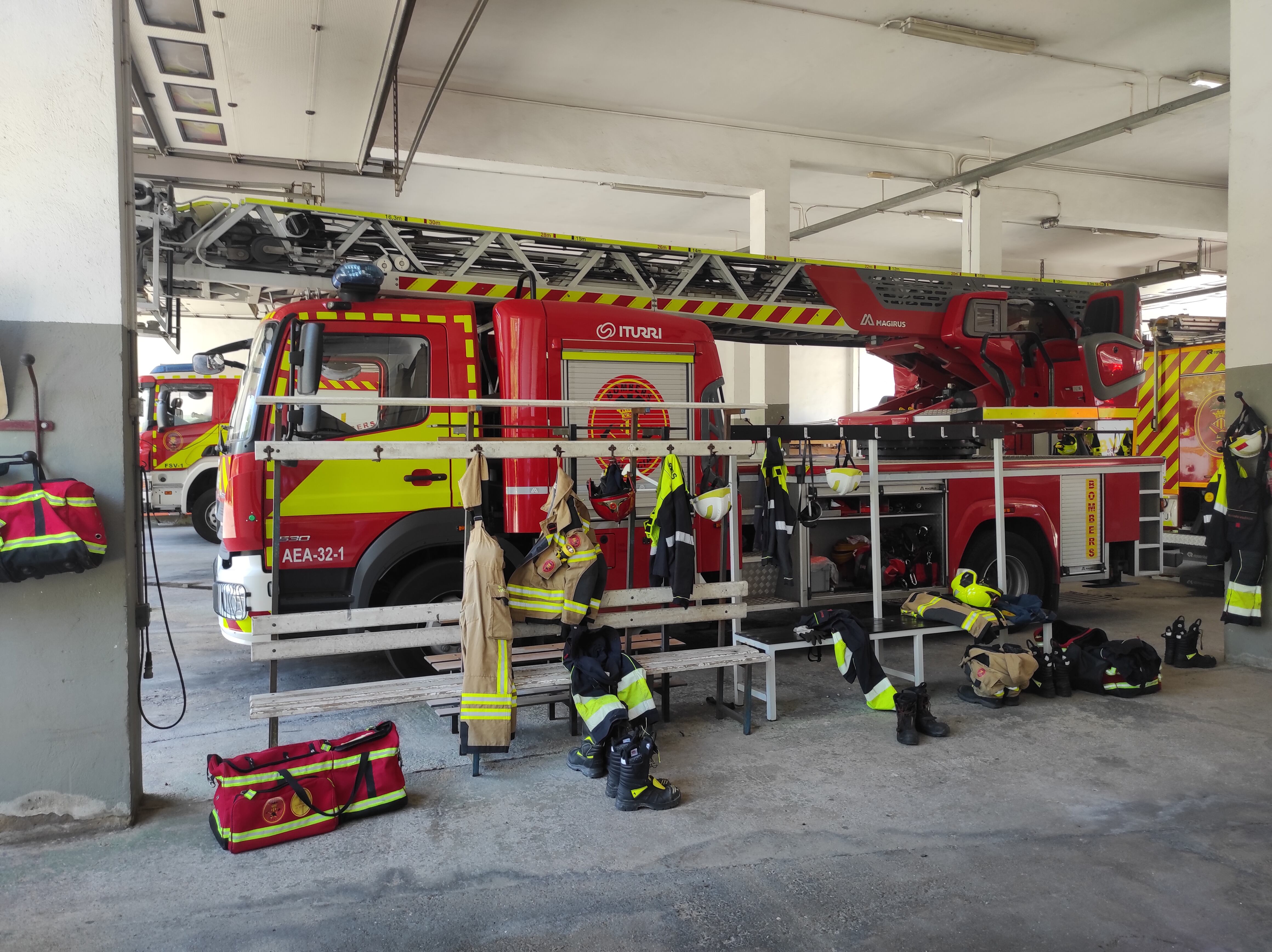 Imagen del Parque de Bomberos de València