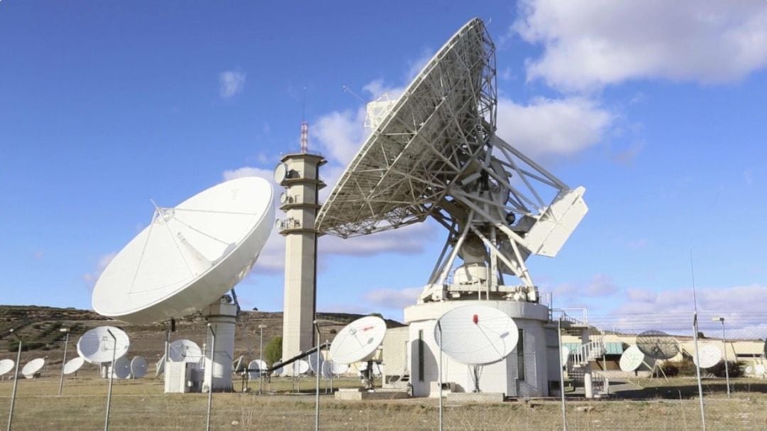 Estación seguimiento satélites de Armuña de Tajuña