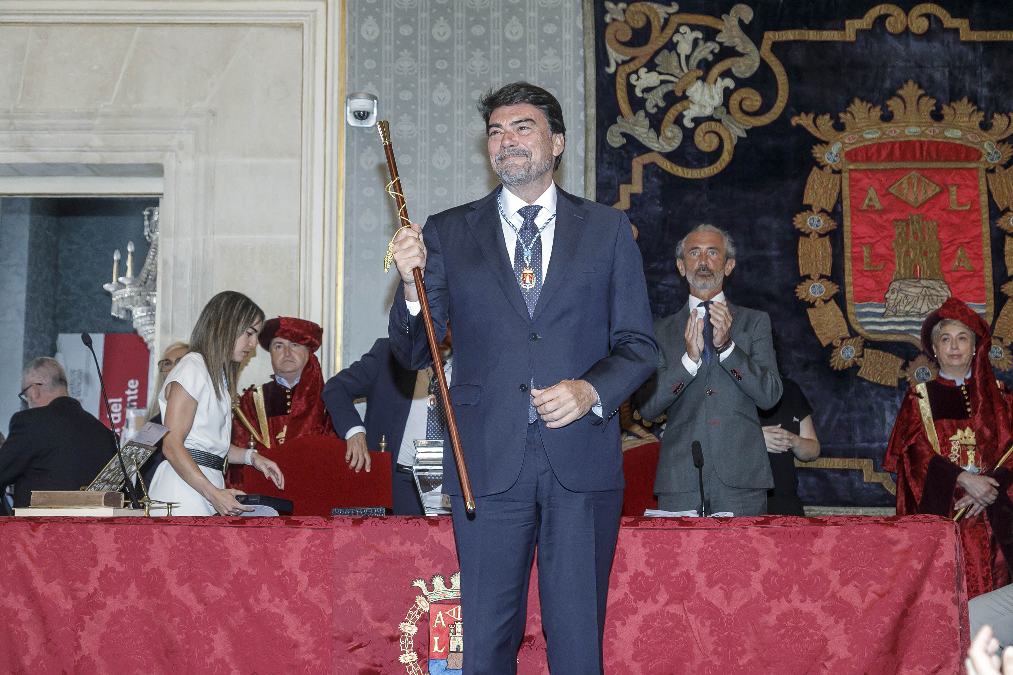 El alcalde de Alicante, Luis Barcala,  Foto; Ayuntamiento de Alicante/Ernesto Caparrós