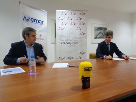 Roberto Rojo (izda) y Javier Cuasante (dcha)