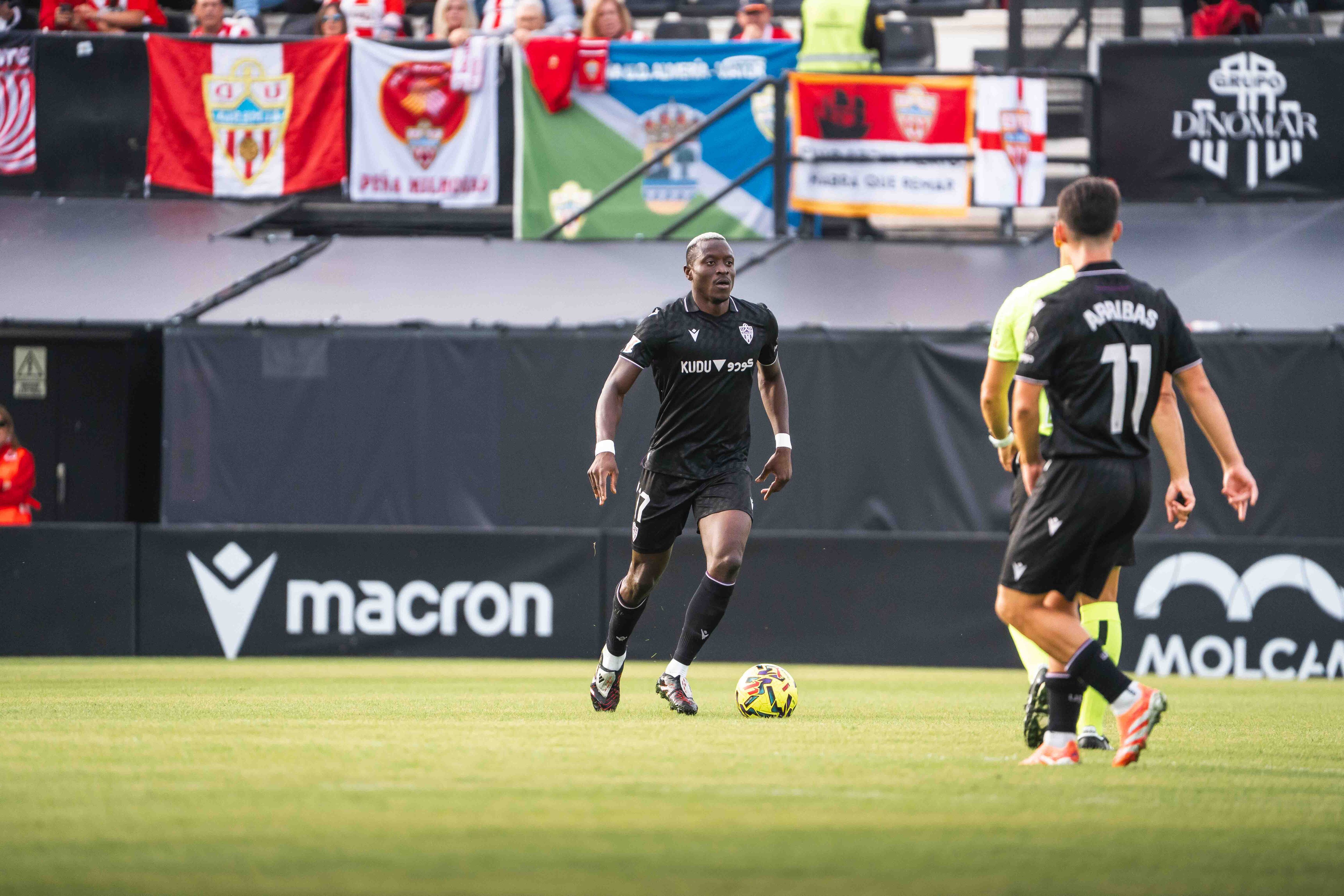 Lopy en el partido en el Alfonso Murube ante el Ceuta.