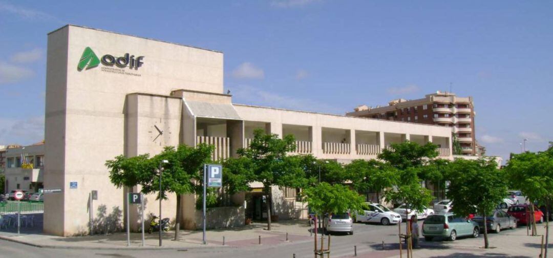 Estación de RENFE en Jaén capital.