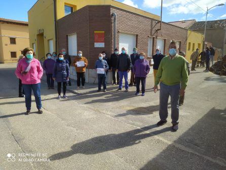Concentración en La Cueva de Roa
