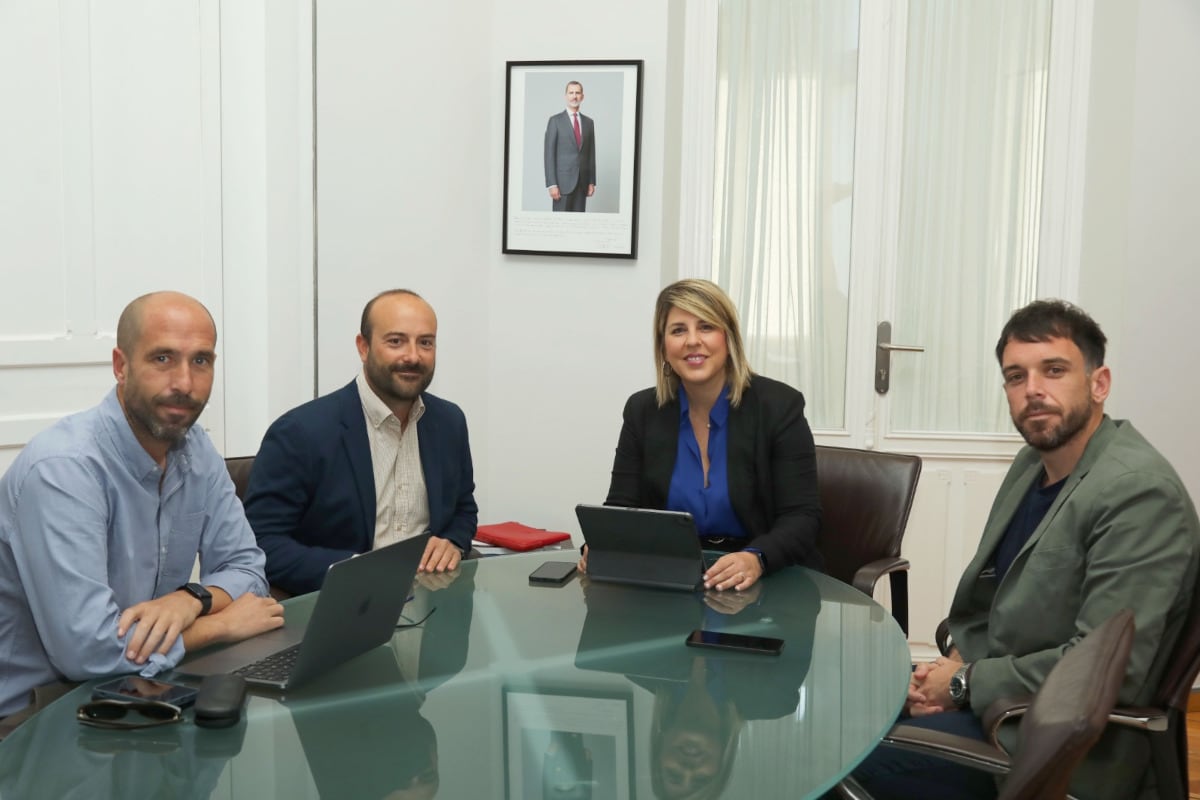 Reunión con la nueva junta directiva de la Estación Náutica Costa Cálida.