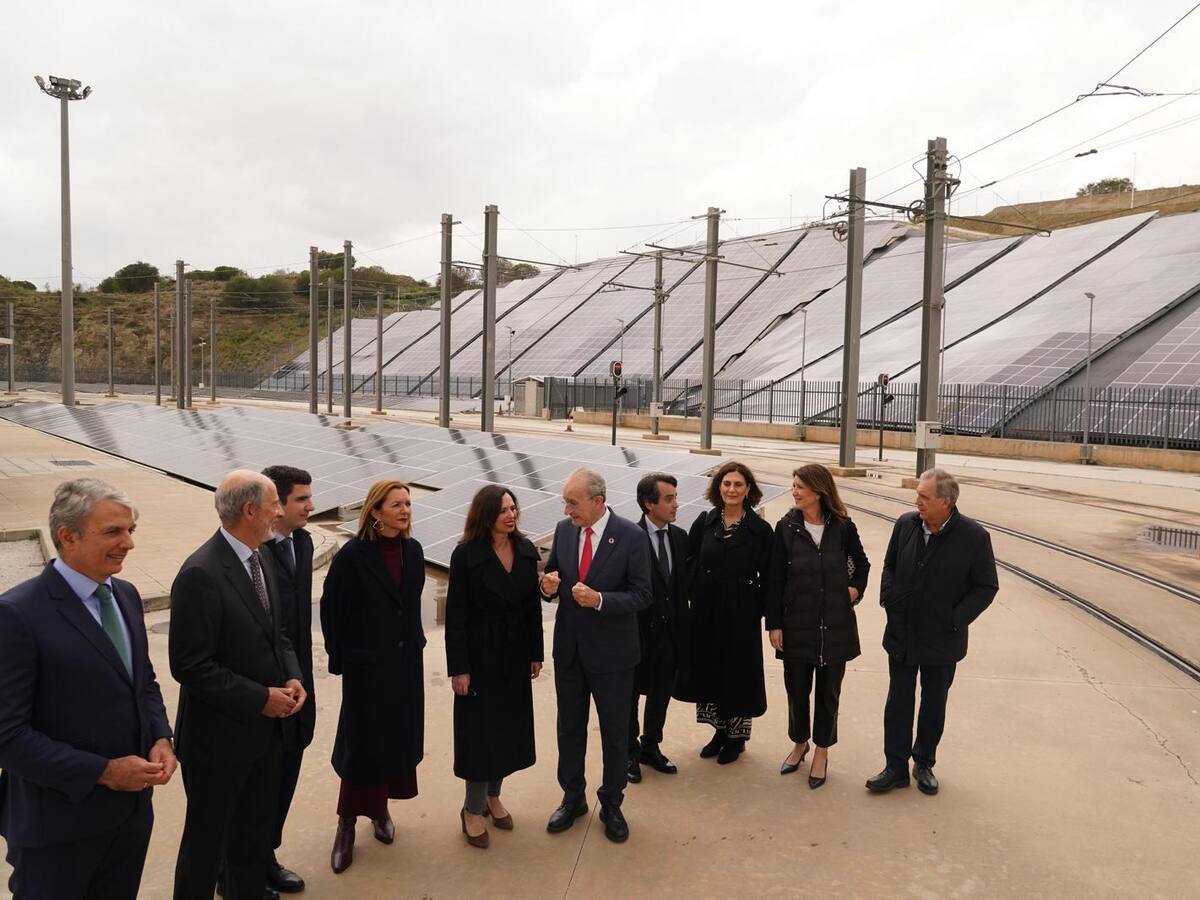 Metro de Málaga alcanza el 27% de autoconsumo de energía tras culminar su planta fotovoltaica