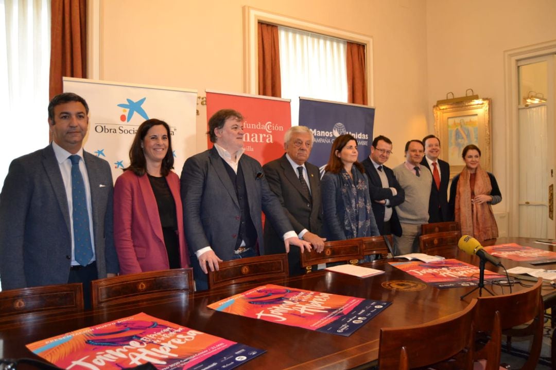 Presentación de la Gala Benéfica de la Fundación Cámara de Sevilla