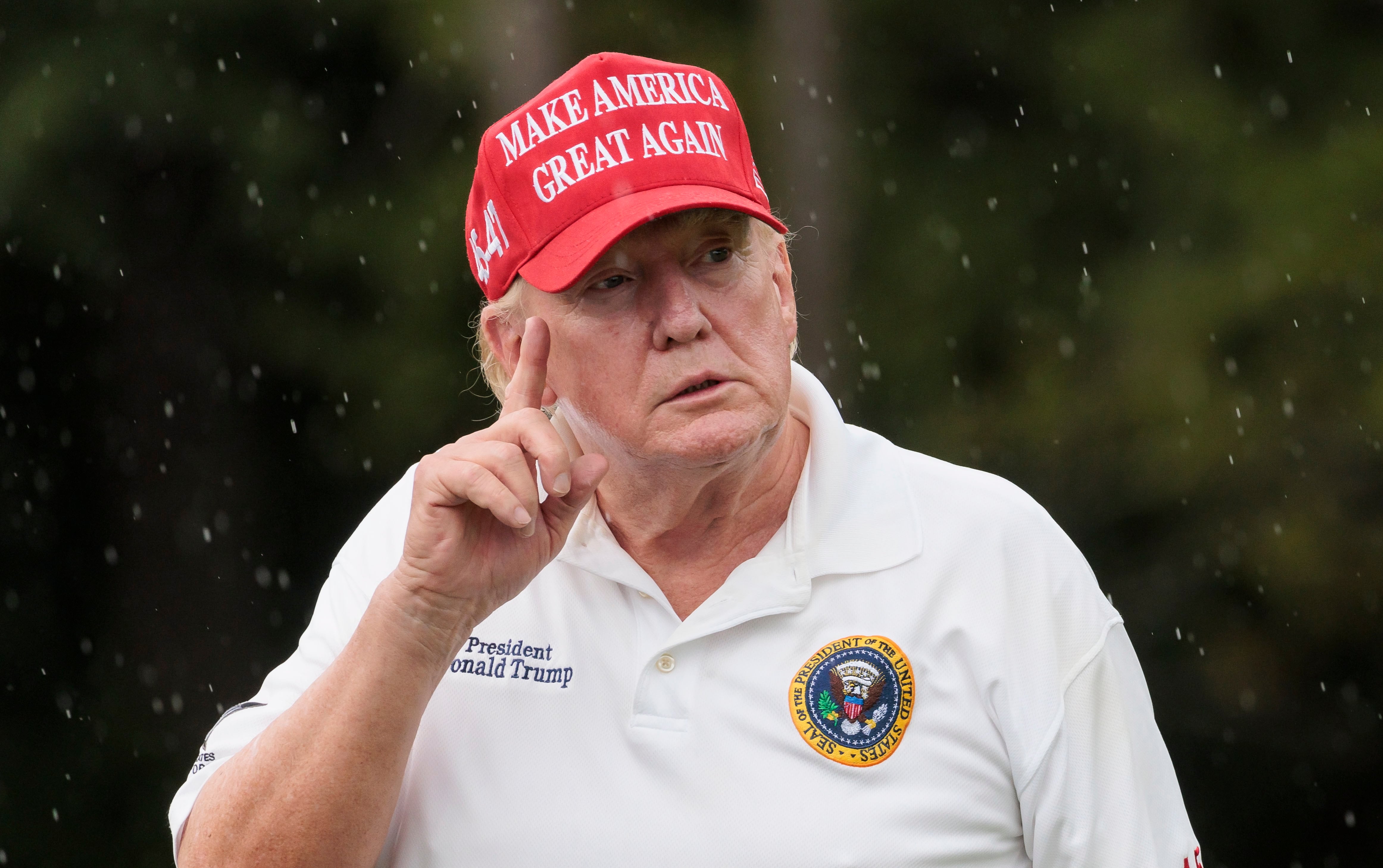 El expresidente Donald J. Trump. EFE/EPA/JUSTIN LANE