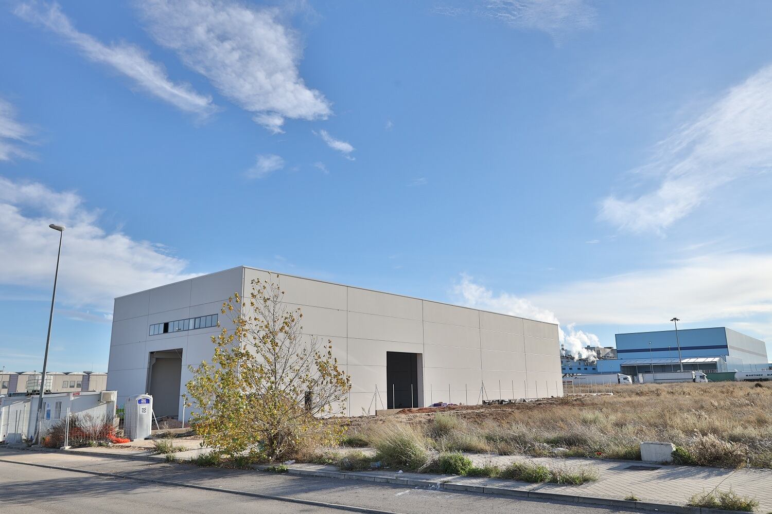 Una nave en el polígono industrial El Bañuelo de Fuenlabrada