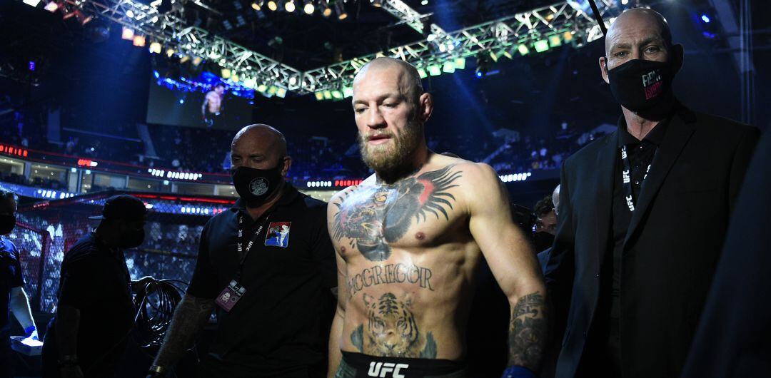 Conor McGregor, tras perder ante Poirier