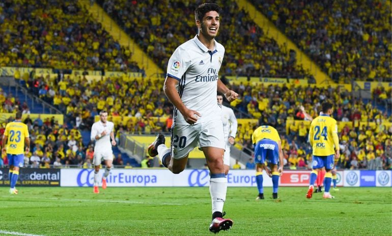 El jugador del Real Madrid Marco Asensio.