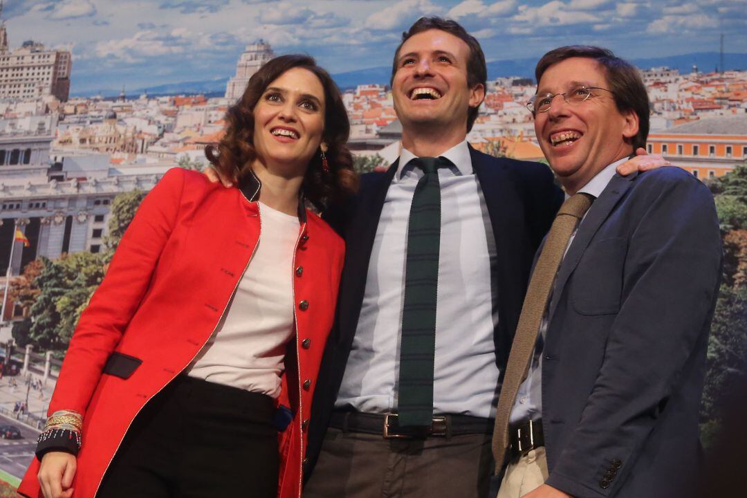 Presentación de los candidatos del PP de Madrid a las elecciones locales y autonómicas de 2019.