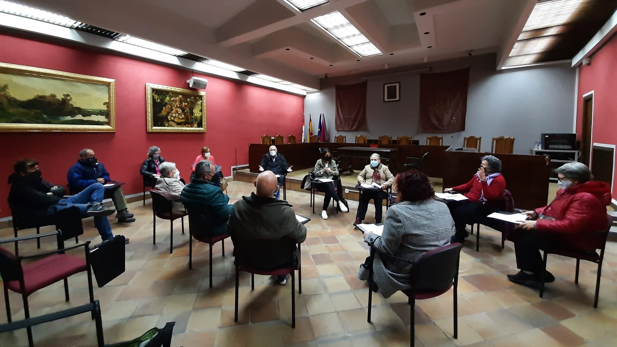 Primera reunión del Consejo Municipal de Personas Mayores de Cuéllar