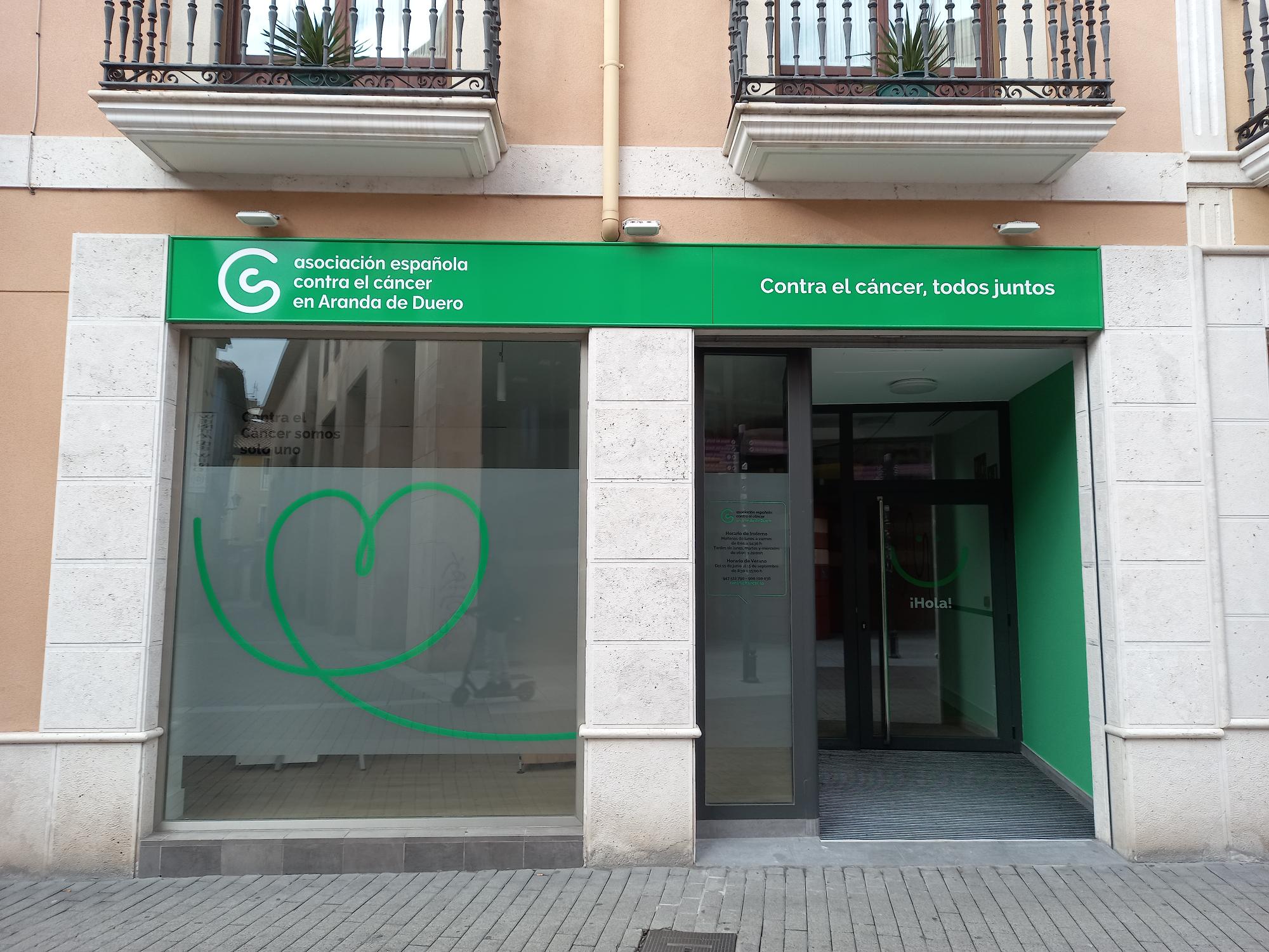 Nueva sede de la AECC en Aranda