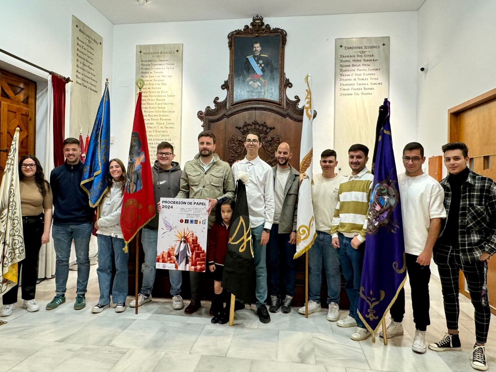 Presentación de la Procesión de Papel de Lorca