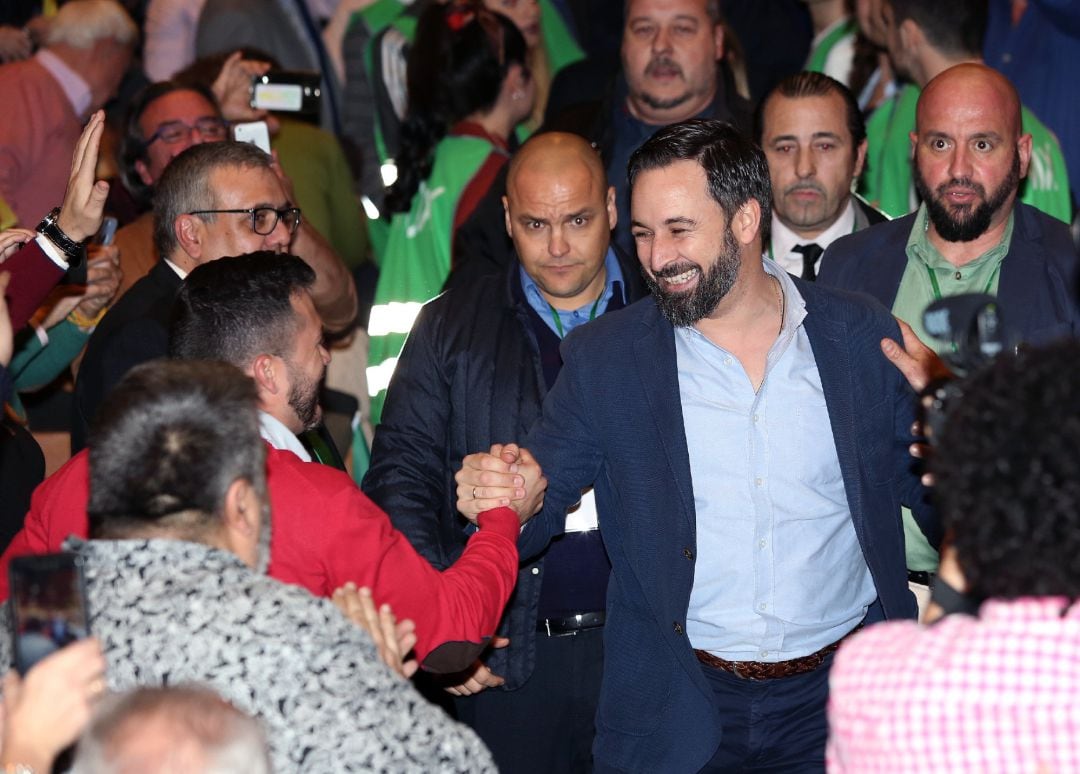 Acto público de Vox en Toledo con Abascal