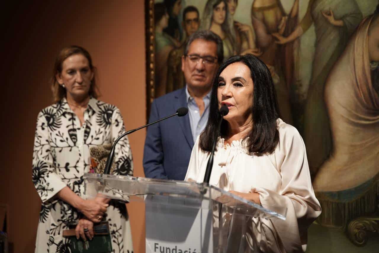 Marisa Oropesa, comisaria de la exposición &quot;Julio Romero de Torres. El sentimiento místico&quot;