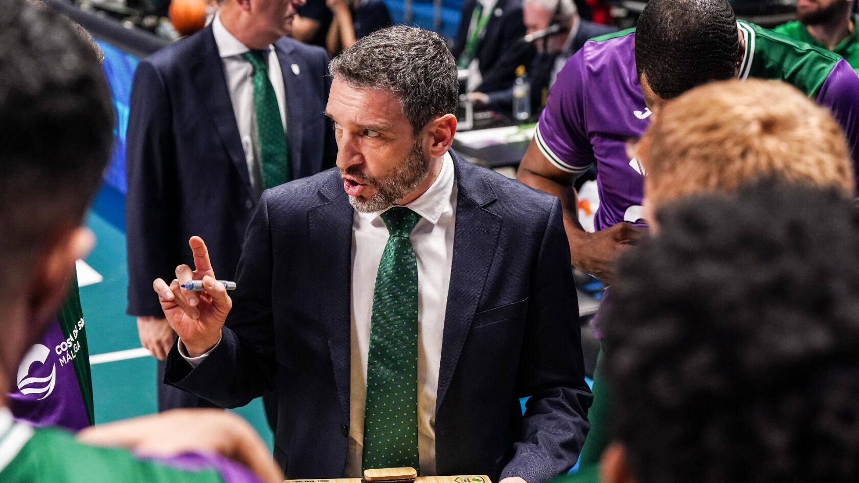 El técnico del Unicaja en la previa del encuentro de este martes ante el Promitheas Patras