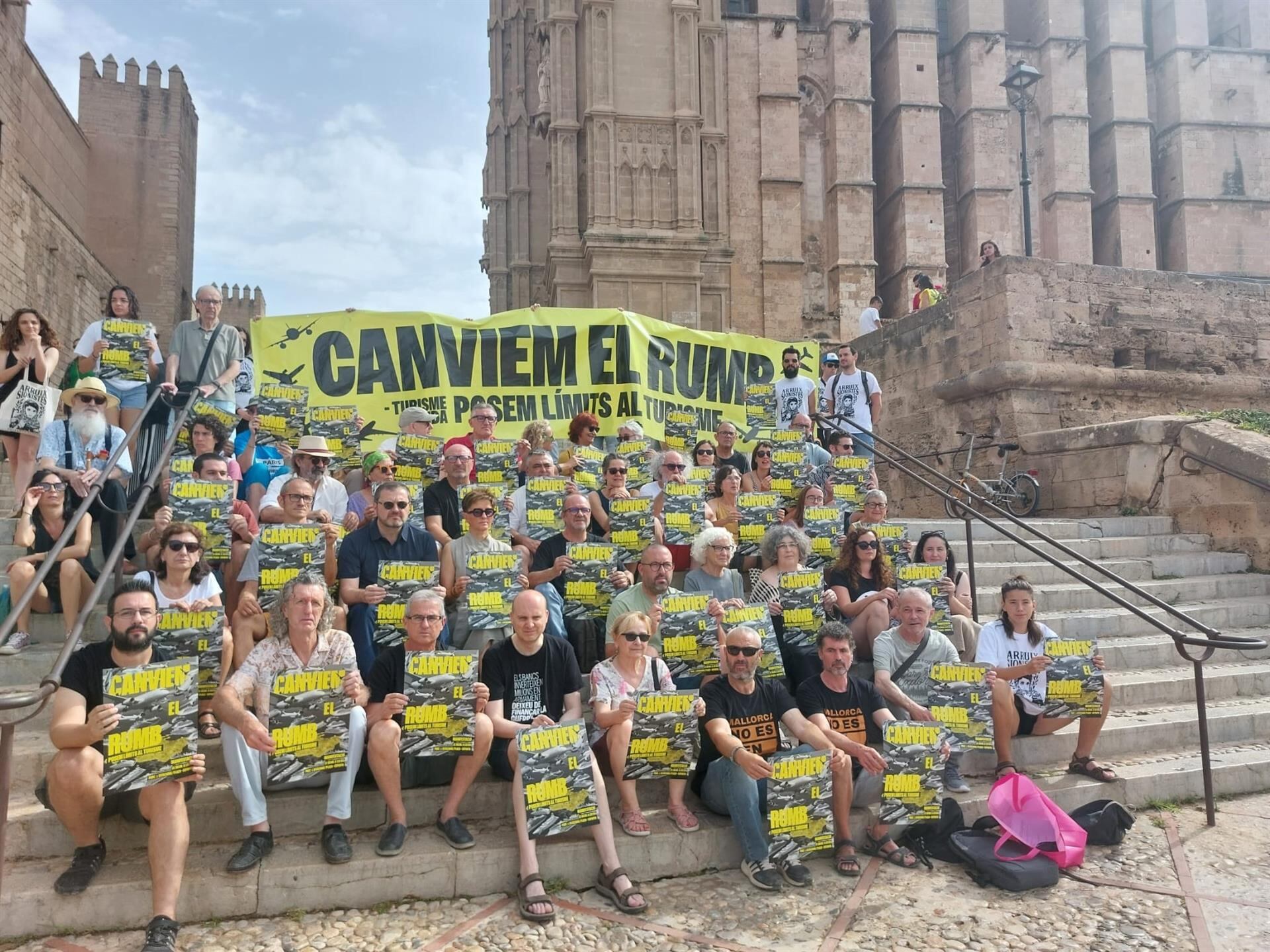 &#039;Menys turisme, més vida&#039; presenta la manifestación del 21 de julio