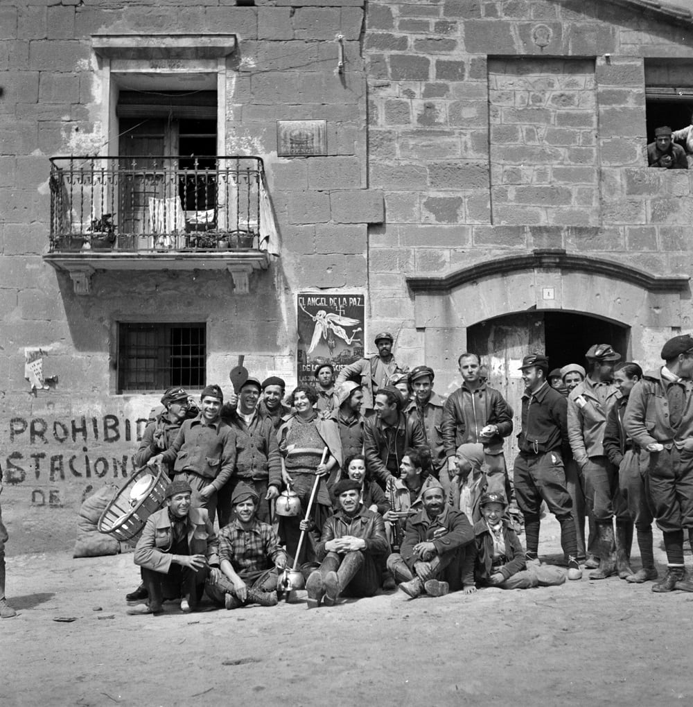 Fotografía que se puede ver en la exposición ‘Las cajas de Ámsterdan: Kati Horna y Margaret Michaelis en la Guerra Civil’