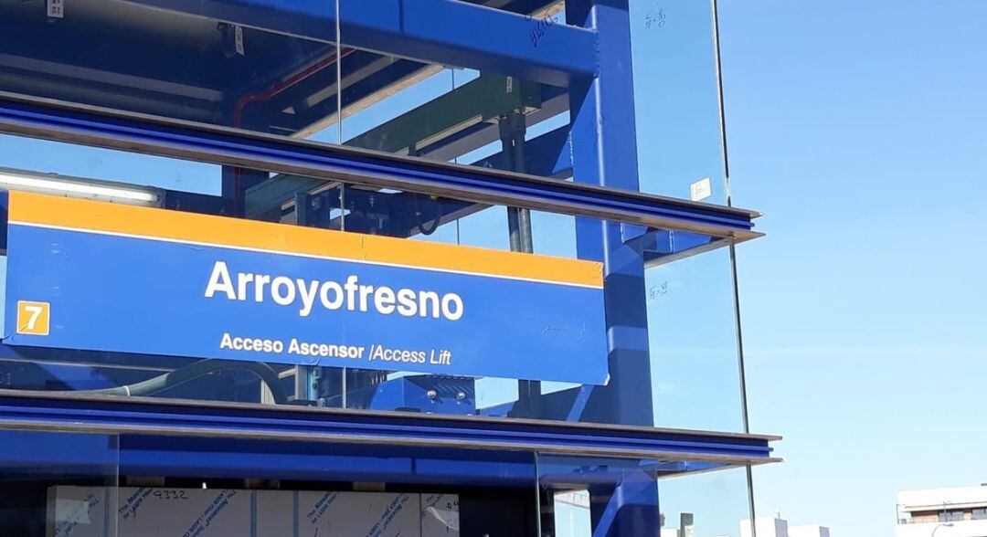 La nueva estación de Metro de Madrid de Arroyofresno.