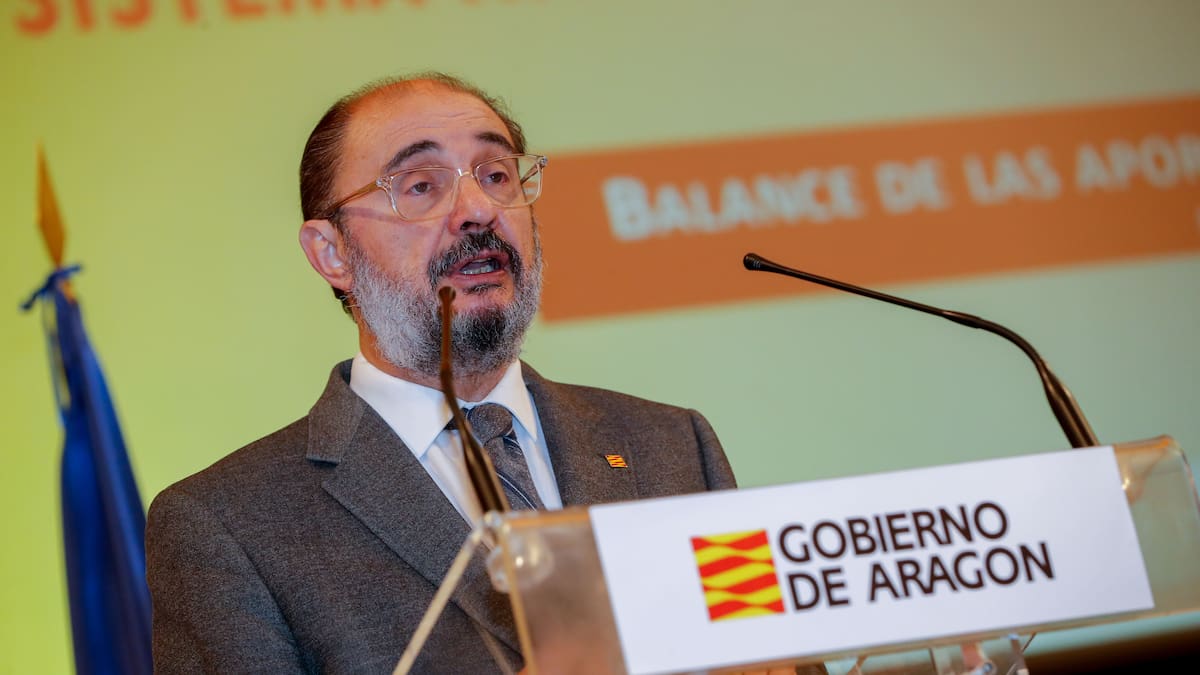 Lambán afirma que hay tiempo "sobrado" para que la unión de estaciones sea una realidad y se ejecuten los fondos