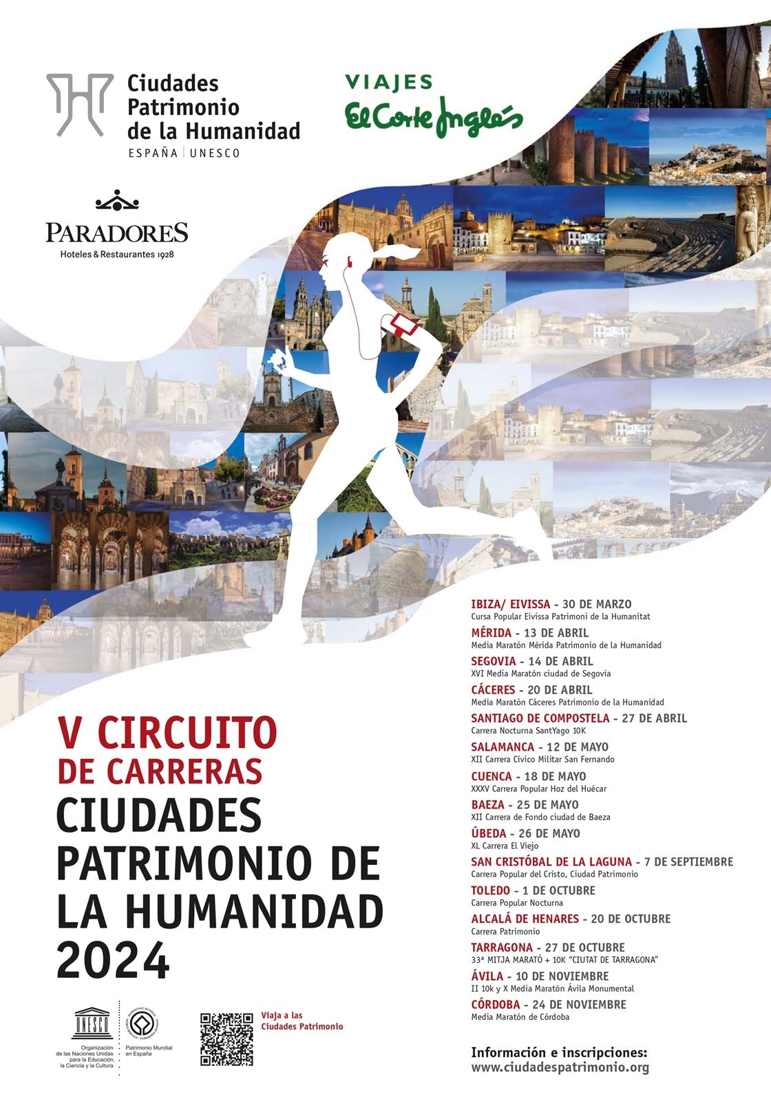 Cartel V Circuito de Carreras Ciudades Patrimonio de la Humanidad