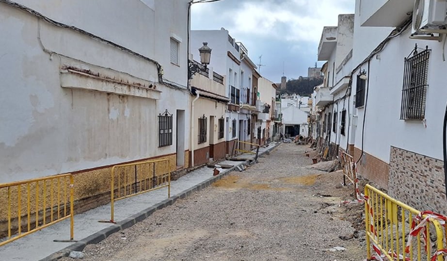 Obras de la calle de Los Carniceros / Esther García