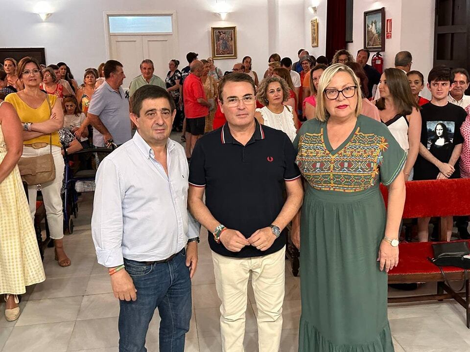 Acto del PSOE en la Sala de Caballerizas del Palacio de los Niños de Don Gome de Andújar