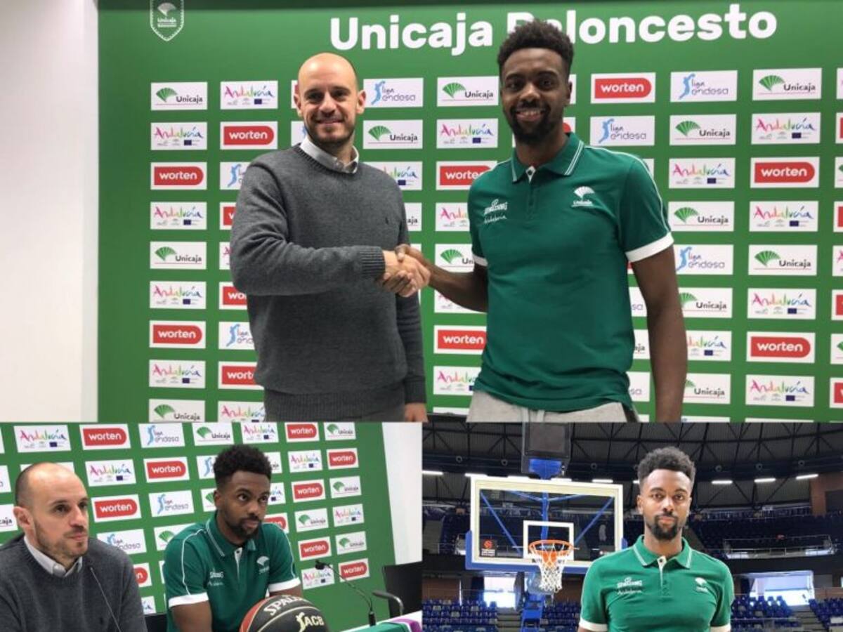 Presentación de Jean Charles como jugador del Unicaja