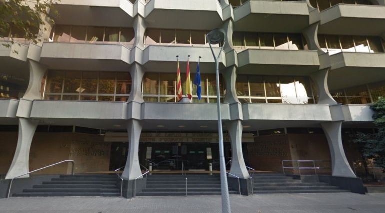 Seu de l'Institut Nacional de la Seguretat Social al carrer Sant Antoni Maria Claret, de Barcelona