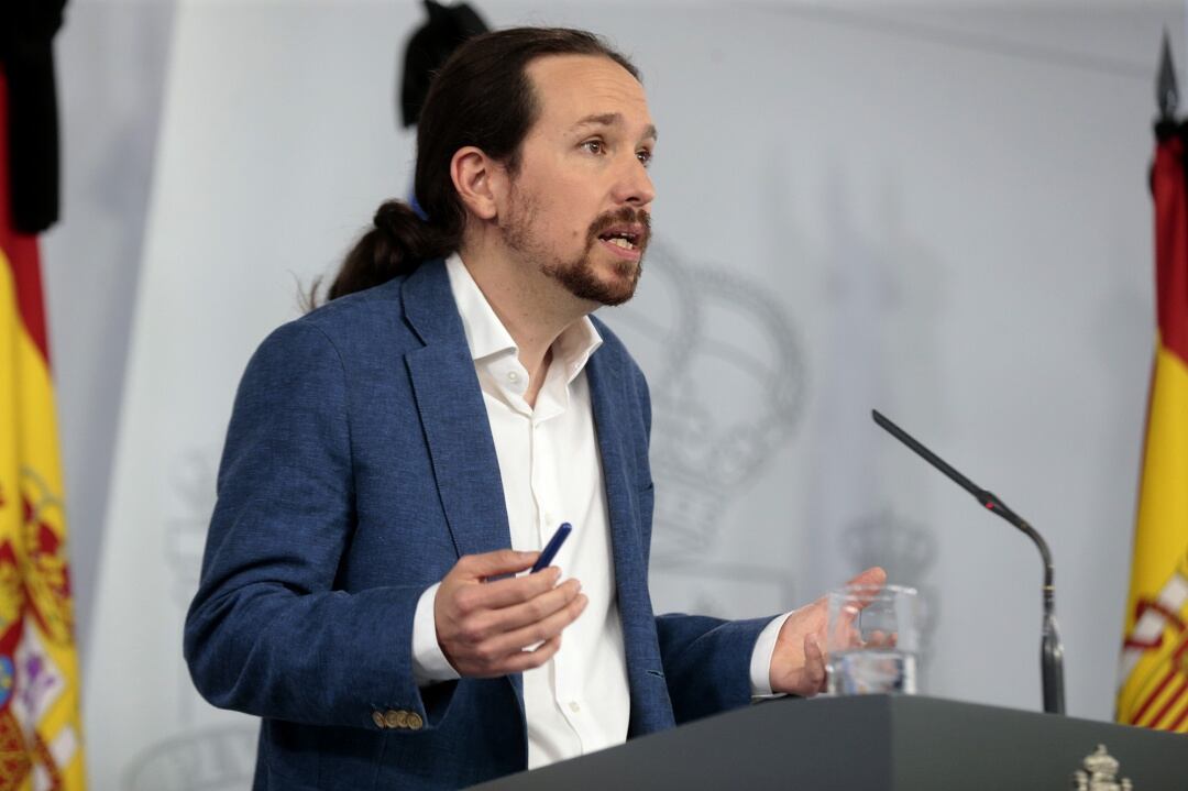 Pablo Iglesias, vicepresidente de Derechos Sociales