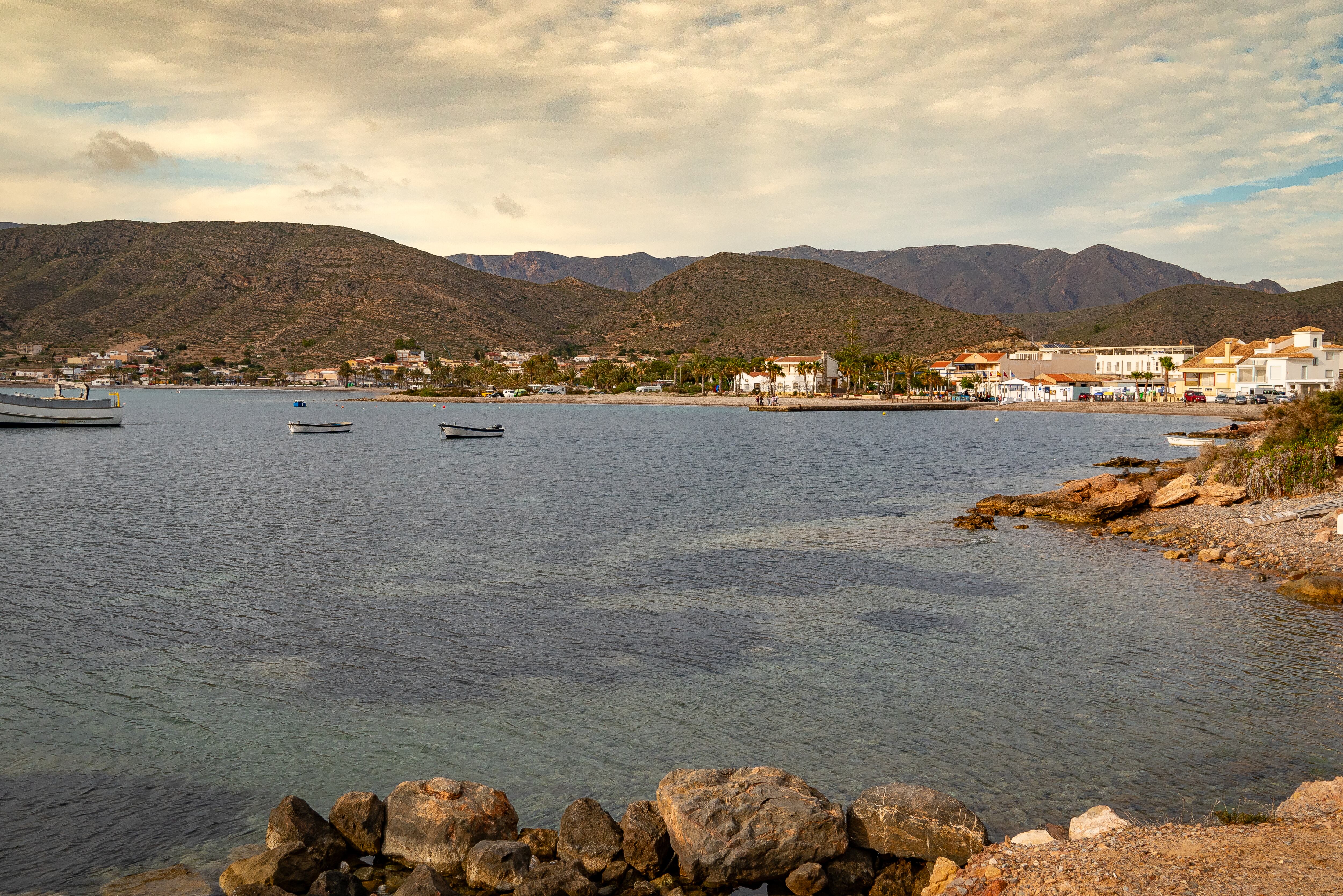 Sunset in La Azohia.