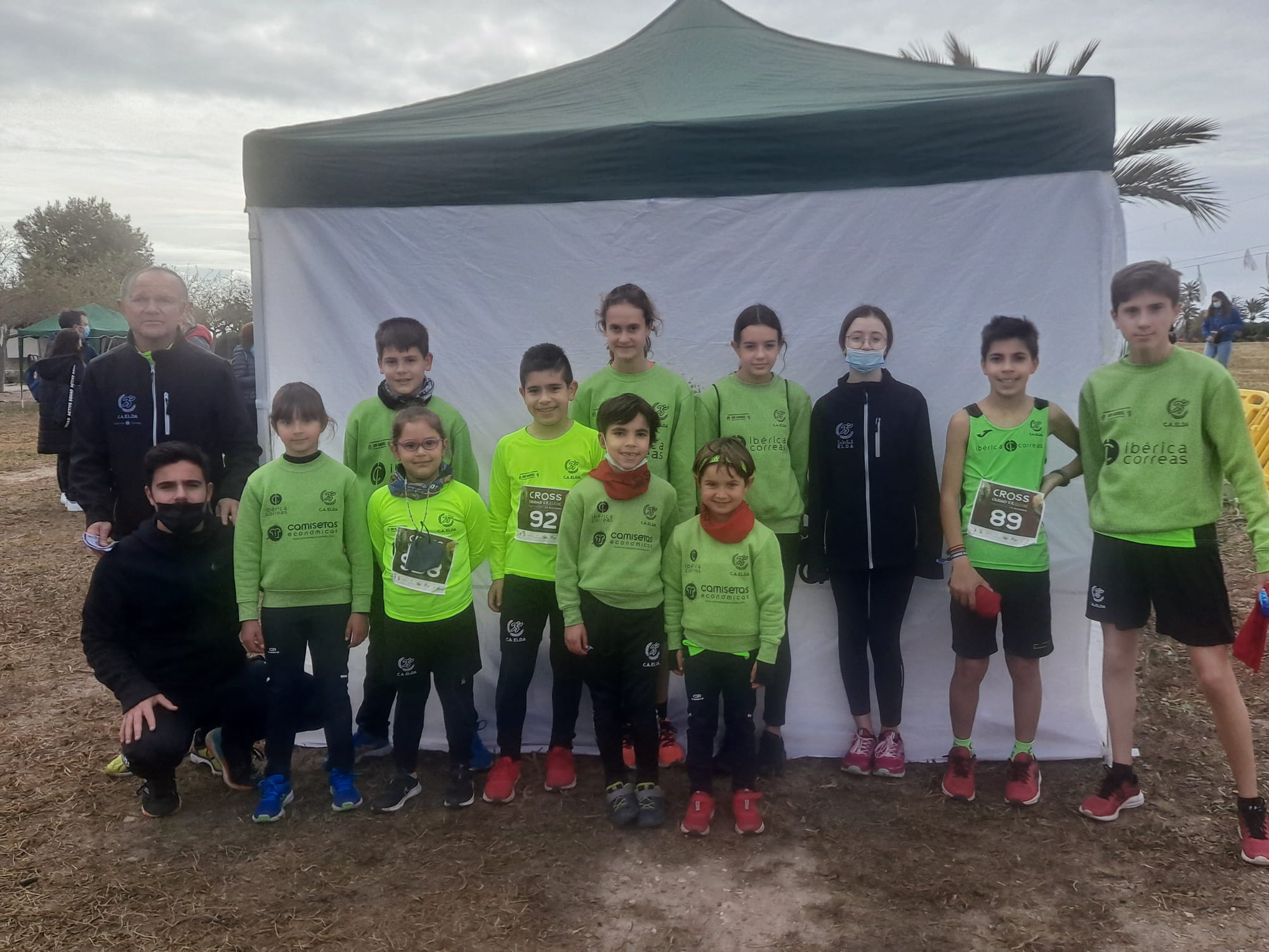Los pequeños de la escuela del Club Atletismo Elda siguen dando frutos