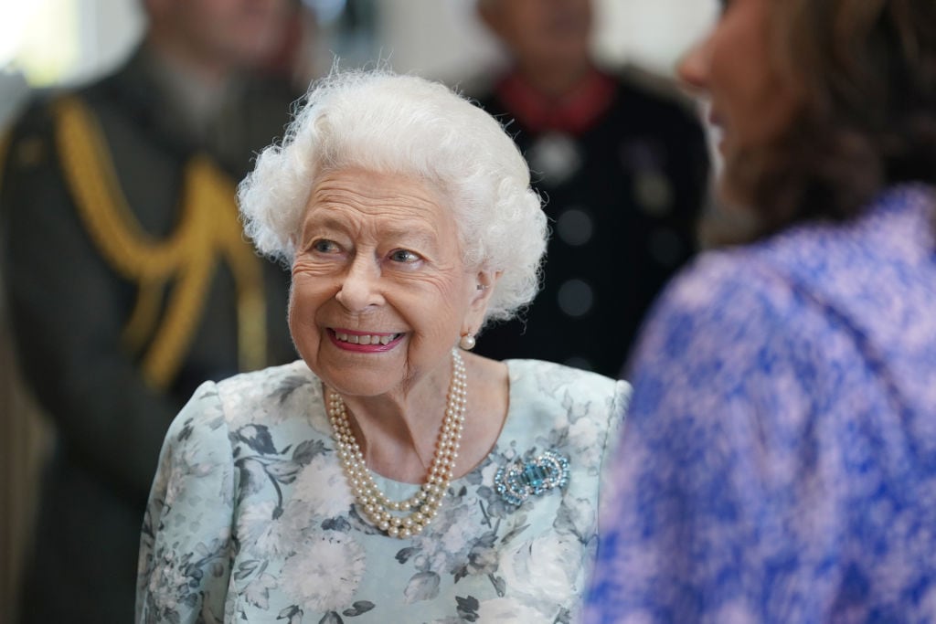 La reina Isabel II, durante uno de sus últimos actos públicos.