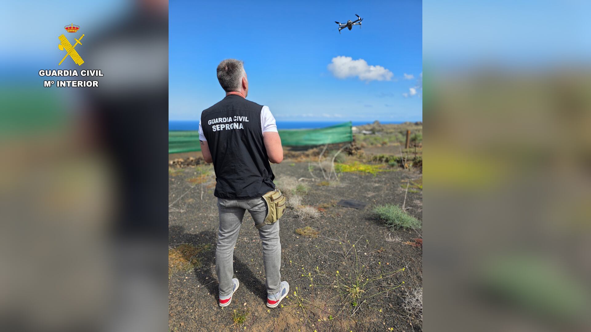 Vigilancia de construcciones ilegales en Lanzarote.