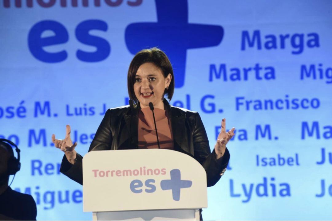 Del Cid en una mitin del PP de Torremolinos