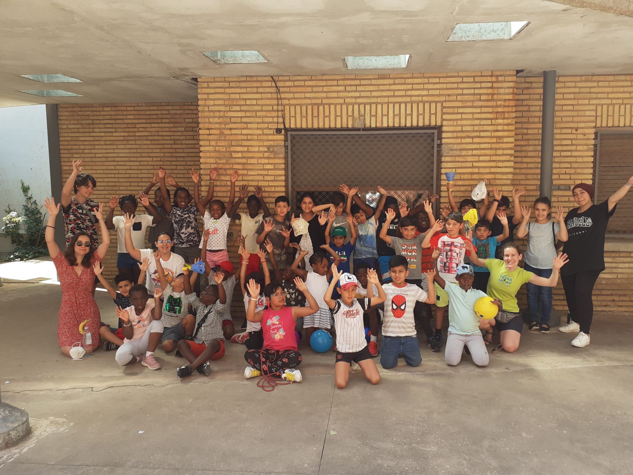 Alrededor de treinta niños y niñas participan hasta el viernes 29 de julio en la Escuela de verano de Cáritas Huesca