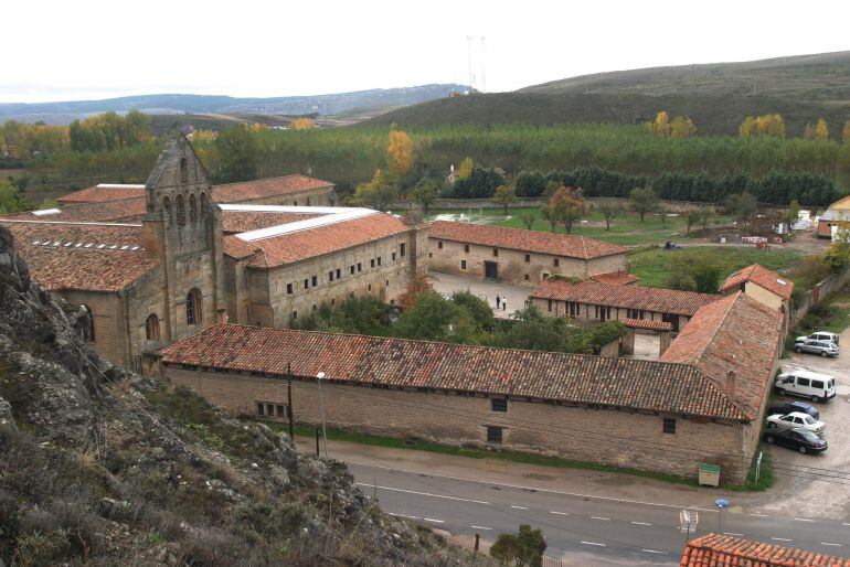 Imagen del monasterio de Santa María la Real 
