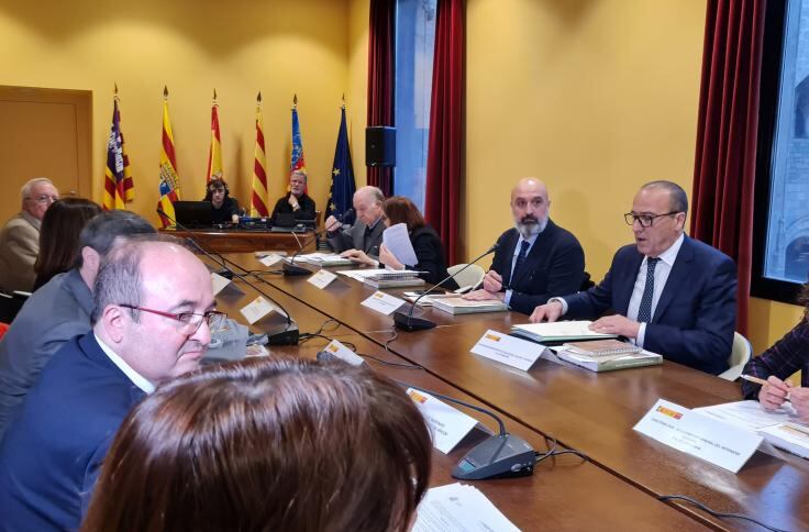Primera reunión del patronato del Archivo de la Corona de Aragón