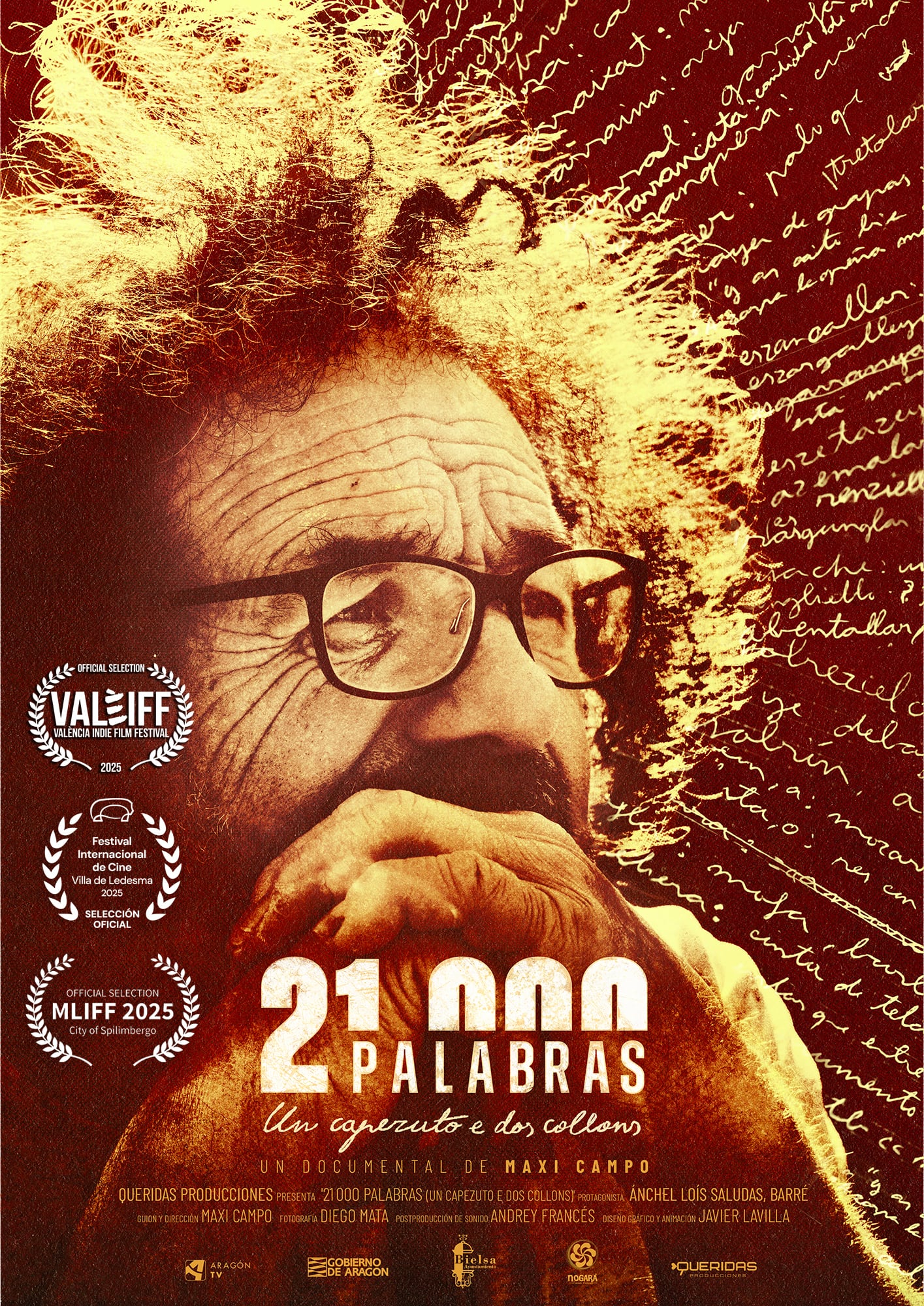 Cartel anunciador del largometraje documental