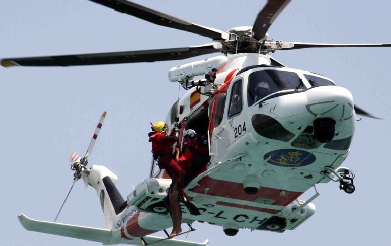 Helicoptero de Salvamento Marítimo