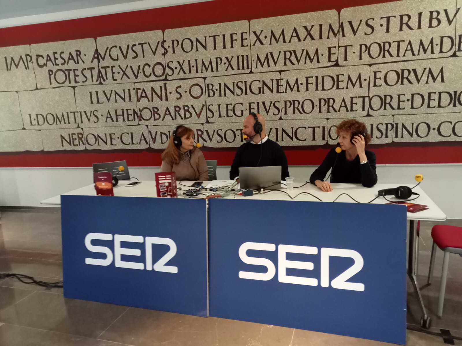 Las responsables de Patrimonio Arqueológico de Castilla-La Mancha y de Cultura, de Albacete